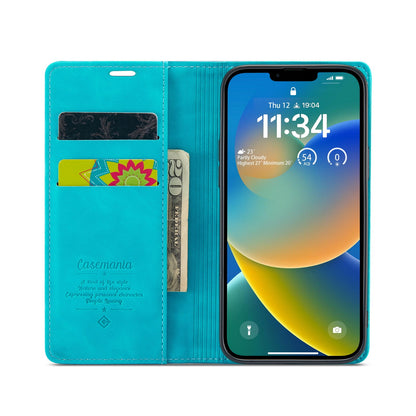 Samsung Galaxy S23 Plus Hoesje - Azure Blue - Dunne Bookcase