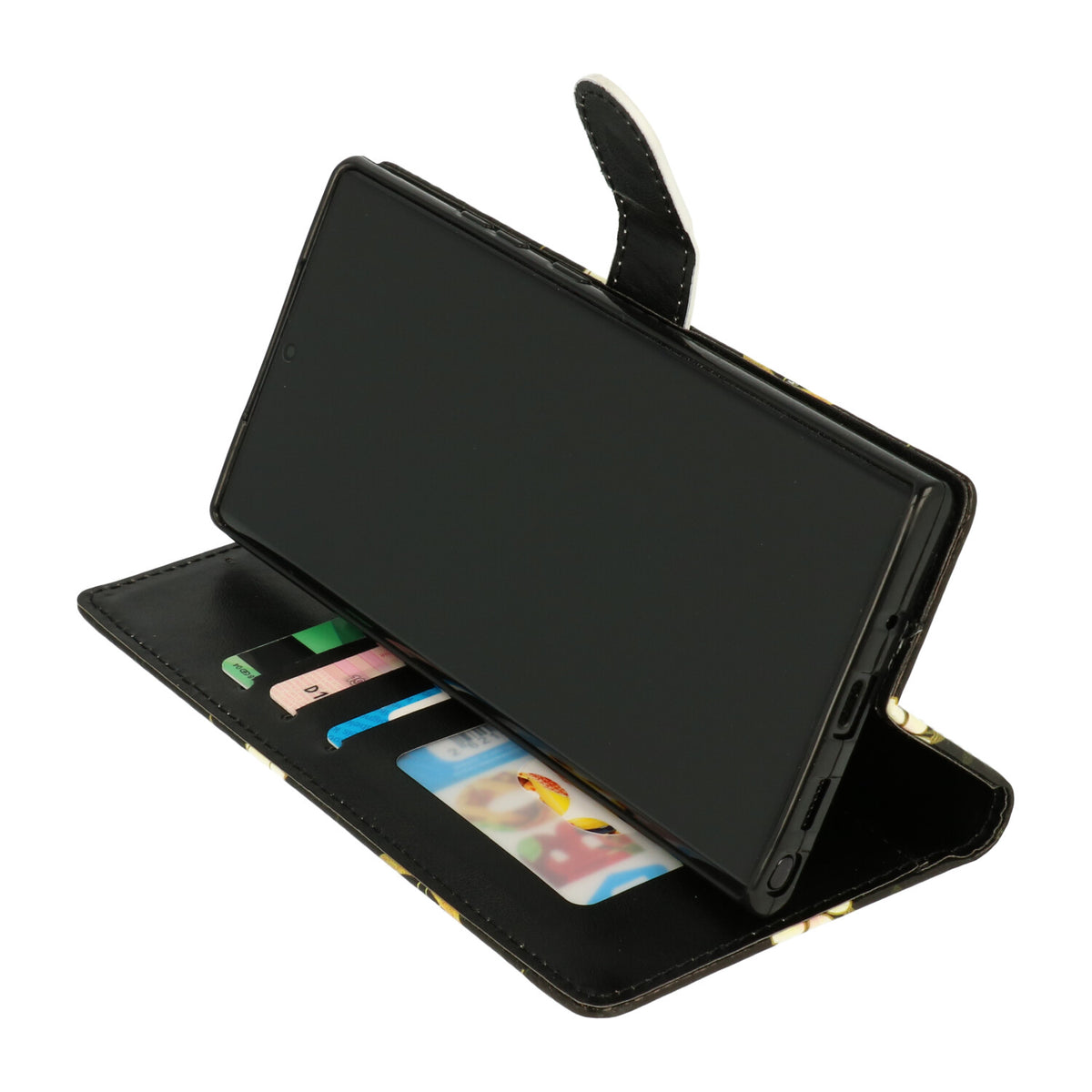 Samsung Galaxy A27 Hoesje - Luipaard - Portemonnee Book Case met Print
