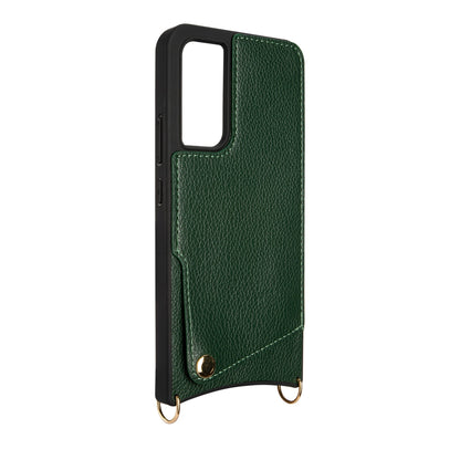 Samsung Galaxy A14 Hoesje - Bandje - Groen Back Cover
