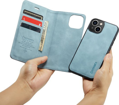 Apple iPhone 14 Plus Case - Aqua Blue - 2-in-1 Wallet Case