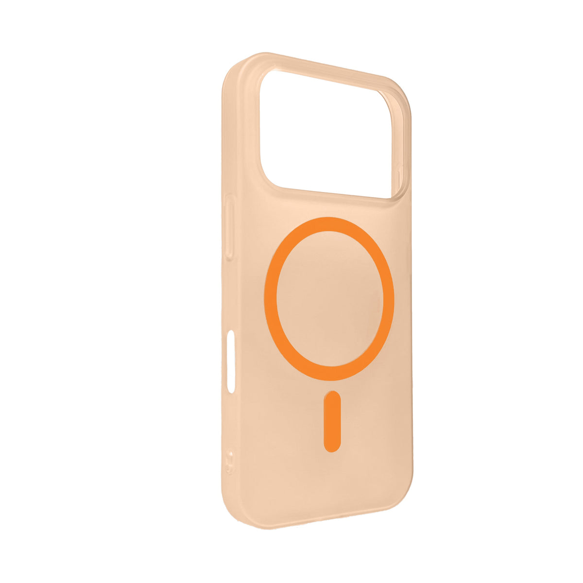 Apple iPhone 17 Pro Hoesje - Oranje - Frosted Matte Hardcase MagSafe Back Cover