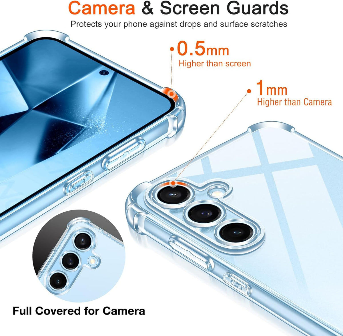 Samsung Galaxy S26 Plus Hoesje - Transparant - Anti-Shock Back Cover