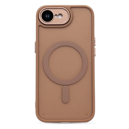 Apple iPhone 17e Hülle - Braun - Mattes Armor-MagSafe-Backcover
