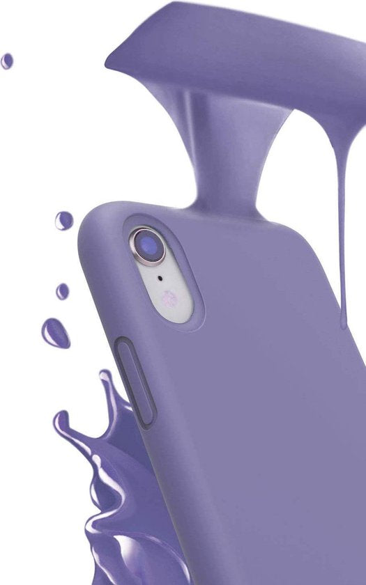 Apple iPhone XR Case - Purple - Silicone Back Cover