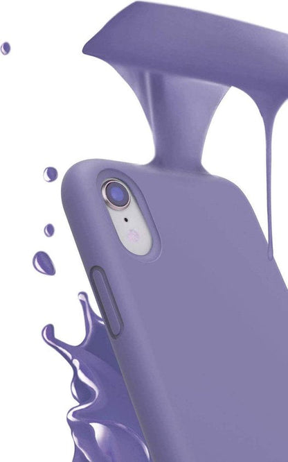 Apple iPhone XR Case - Purple - Silicone Back Cover