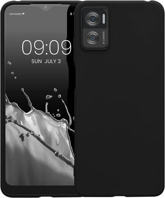 Coque Motorola Moto G06 - Noir - Coque arrière silicone