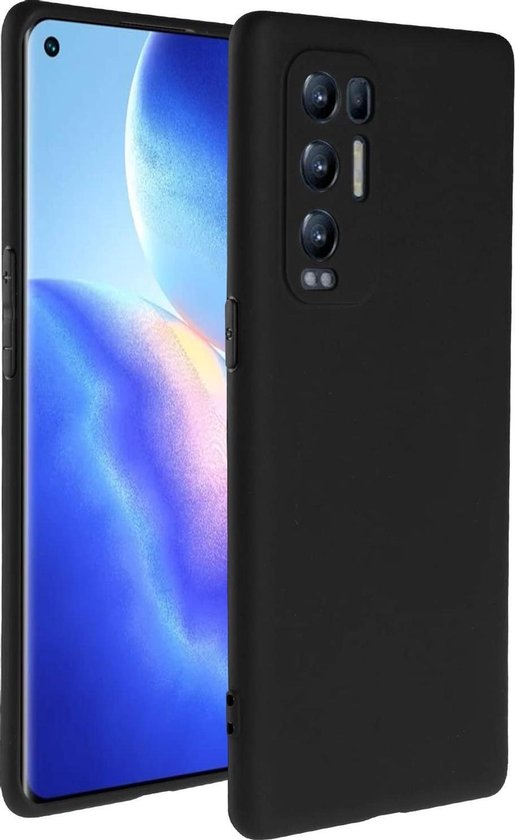 Coque Oppo Find X3 Neo 5G - Noir - Étui arrière en silicone