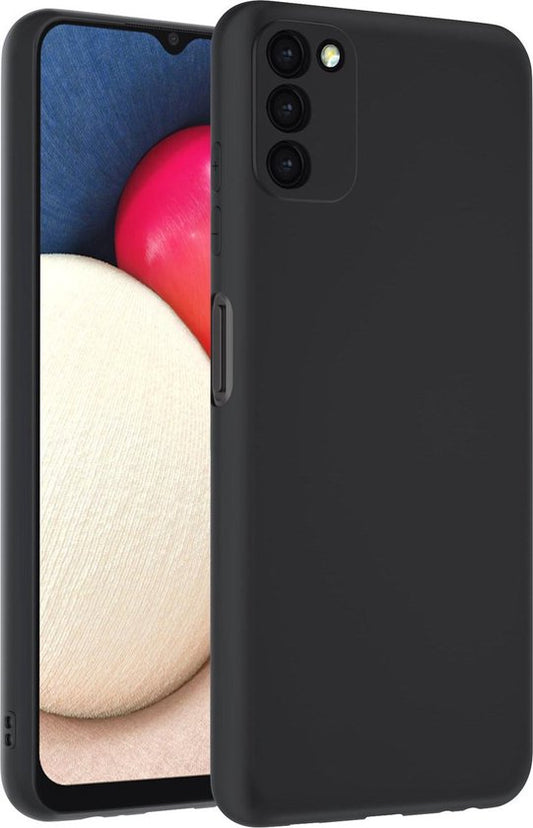 Samsung Galaxy A03S Hoesje - Zwart - Siliconen Back Cover