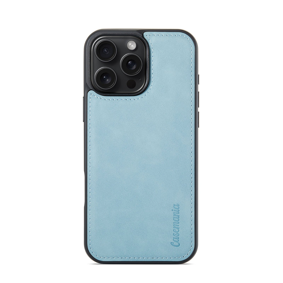 Apple iPhone 16 Pro Max Case - Aqua Blue - 2-in-1 Wallet Case