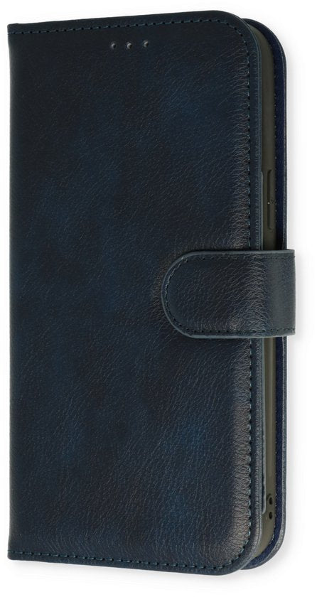 Apple iPhone 11 Hoesje - Blauw - 2 in 1 Bookcase met 10 Kaart Vakken