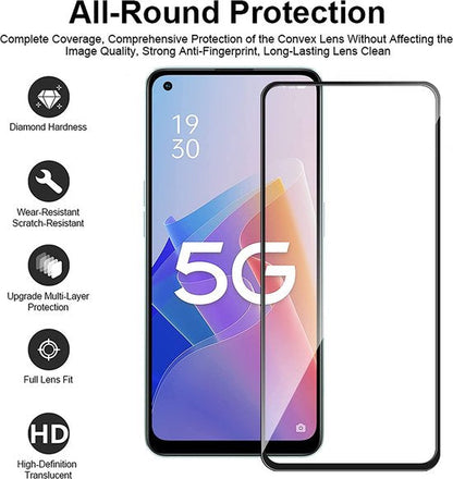 Oppo Reno8 Pro Screenprotector - Full Cover - 2 Stuks