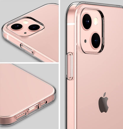 Apple iPhone 15 Hoesje - Transparant - Siliconen Back Cover