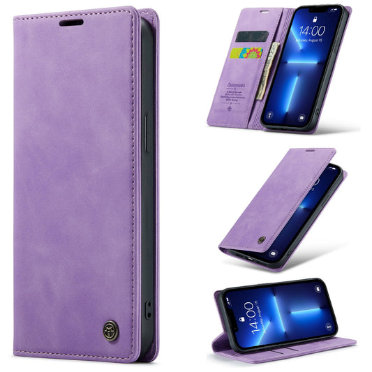 Apple iPhone 11 Hülle - Bright Lila - Schlanke Klapphülle mit Kartenfach
