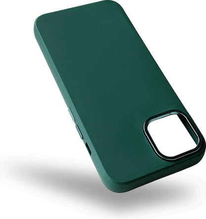 Apple iPhone 14 Hoesje - Groen - Siliconen Back Cover