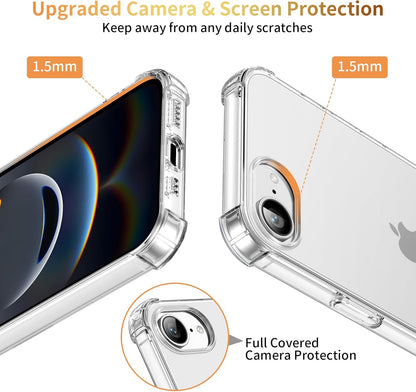 Apple iPhone 17e Hülle - Transparent - Stoßfestes Backcover