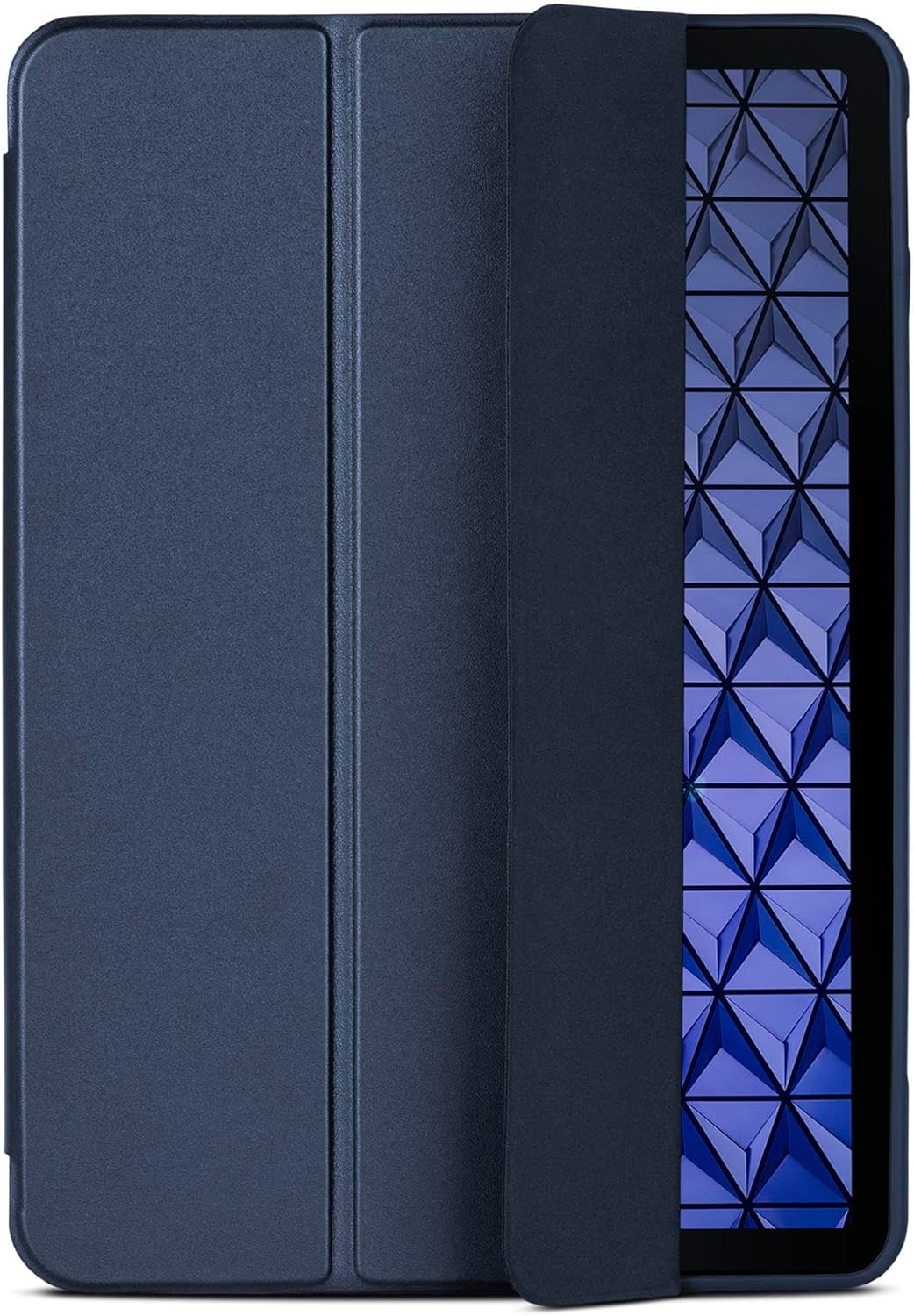Samsung Galaxy Tab A9 Tablethoes - Donker Blauw - Smart Cover