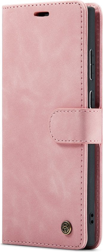 Étui Samsung Galaxy S23 Ultra - Rose pâle - Étui portefeuille 2 en 1