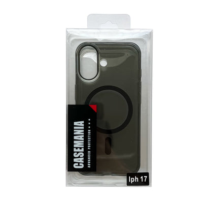Apple iPhone 17 Hülle - Schwarz - Minimalistisches MagSafe Backcover