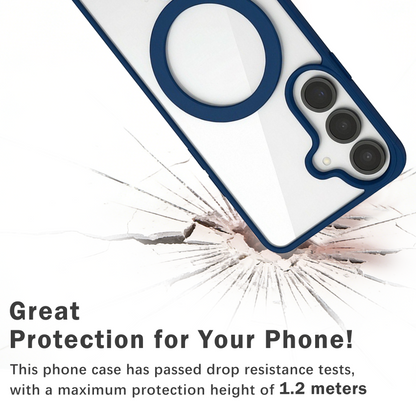 Samsung Galaxy A27 Hoesje - Blauw - Bumper MagSafe Back Cover