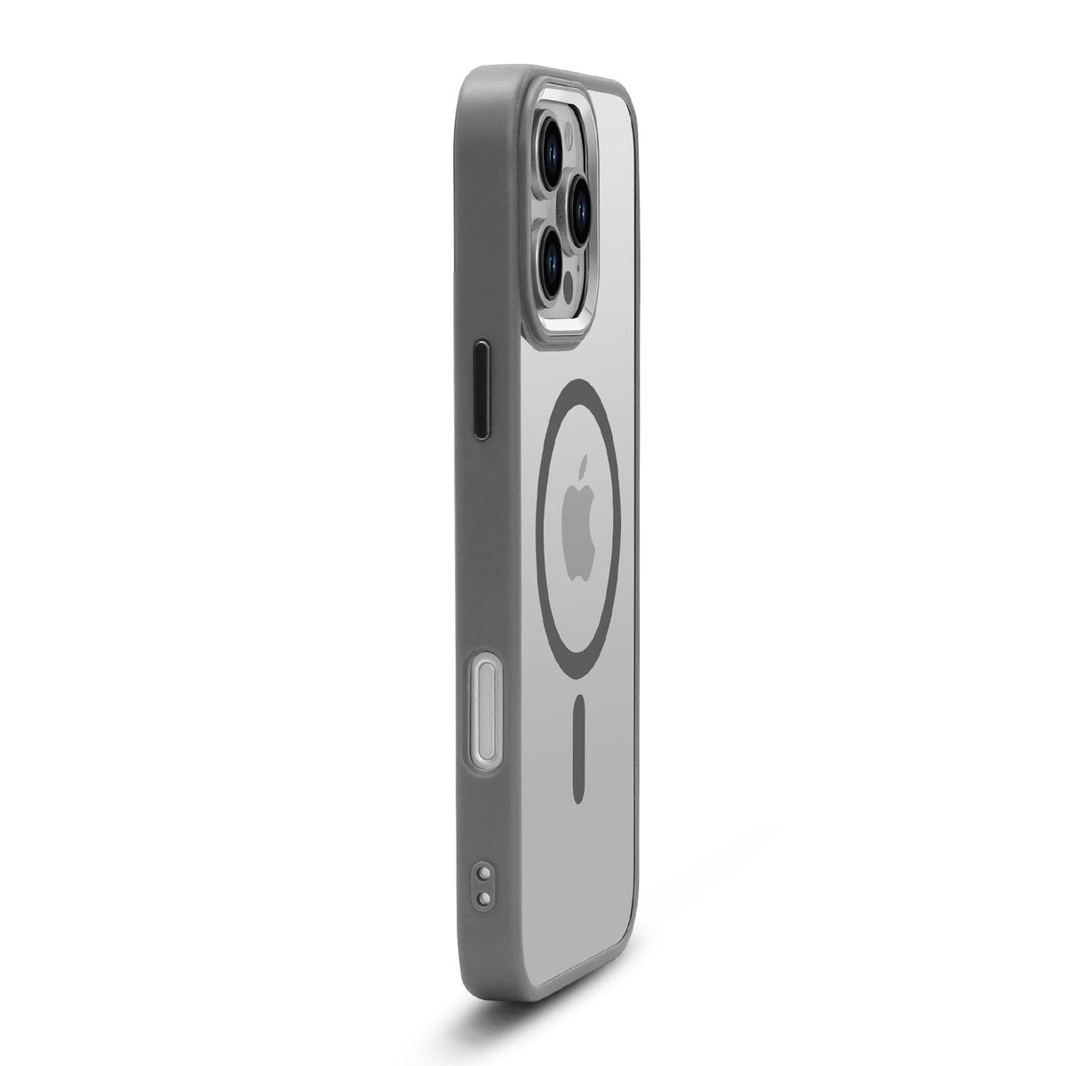 Apple iPhone 16 Pro Max Hoesje - Grijs - Bumper MagSafe Back Cover