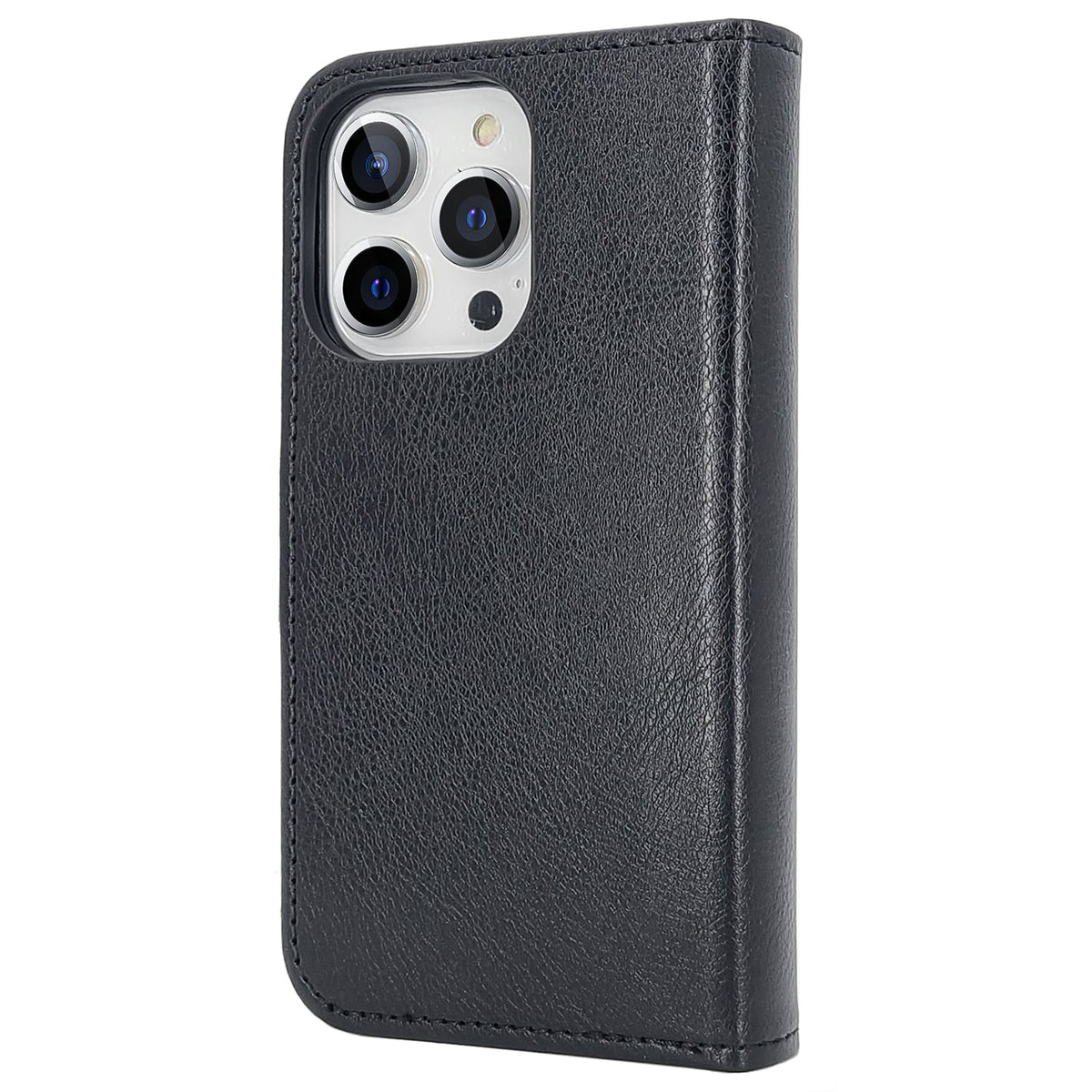Samsung Galaxy A55 5G Hoesje - Zwart - 2 in 1 Bookcase met 10 Kaart Vakken