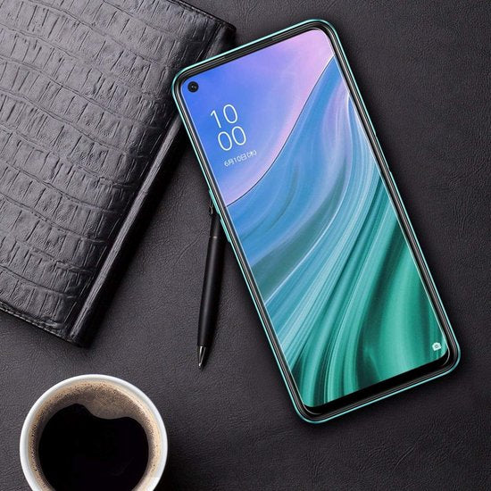 Oppo A94 5G Screenprotector - Tempered Glass - 2 Stuks