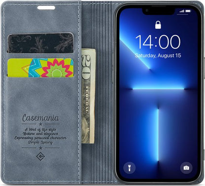 Apple iPhone 12 Pro Max Case - Shadow Gray - Slim Wallet Case