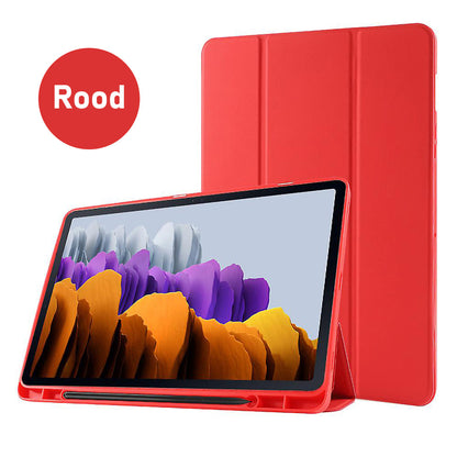 Samsung Galaxy Tab S8+ Tablet Case - Red - Smart Cover