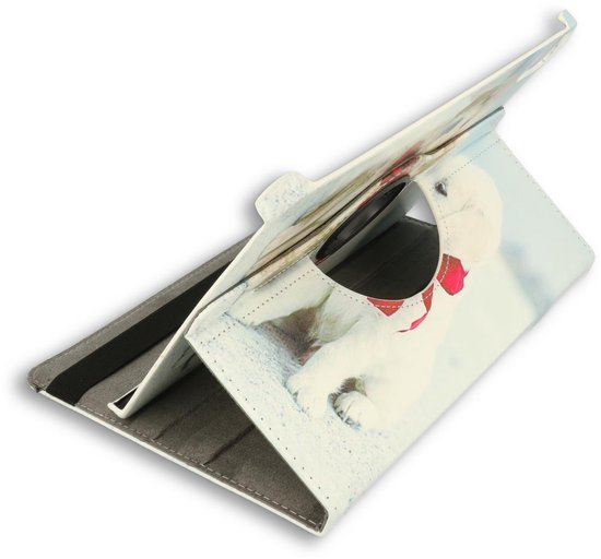 Apple iPad Air 4 10.9 (2020) Tablethoes - Honden - Draaibare Bookcase
