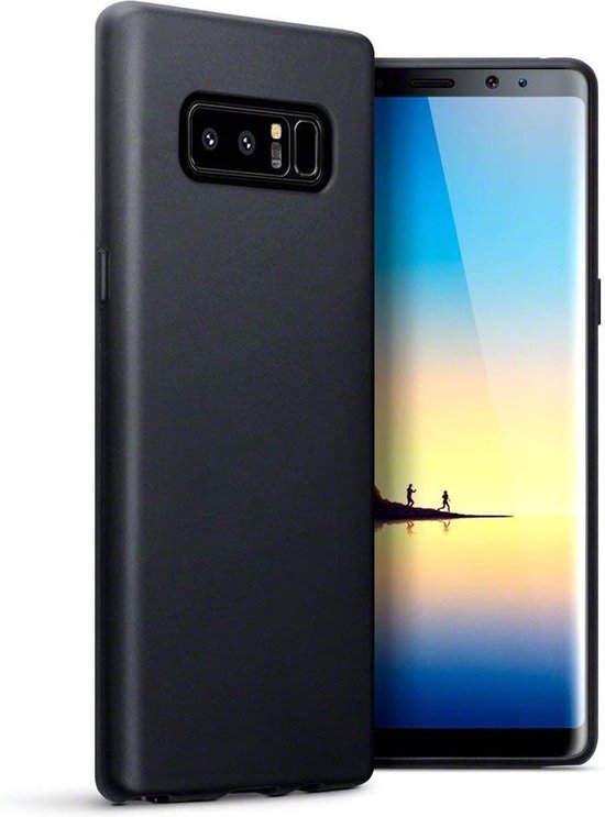 Samsung Galaxy Note8 Hoesje - Zwart - Siliconen Back Cover