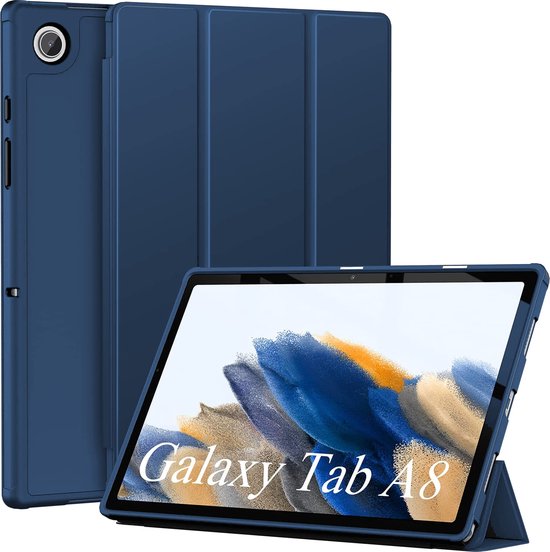 Samsung Galaxy Tab A8 2021 Tablet Case - Dark Blue - Smart Cover