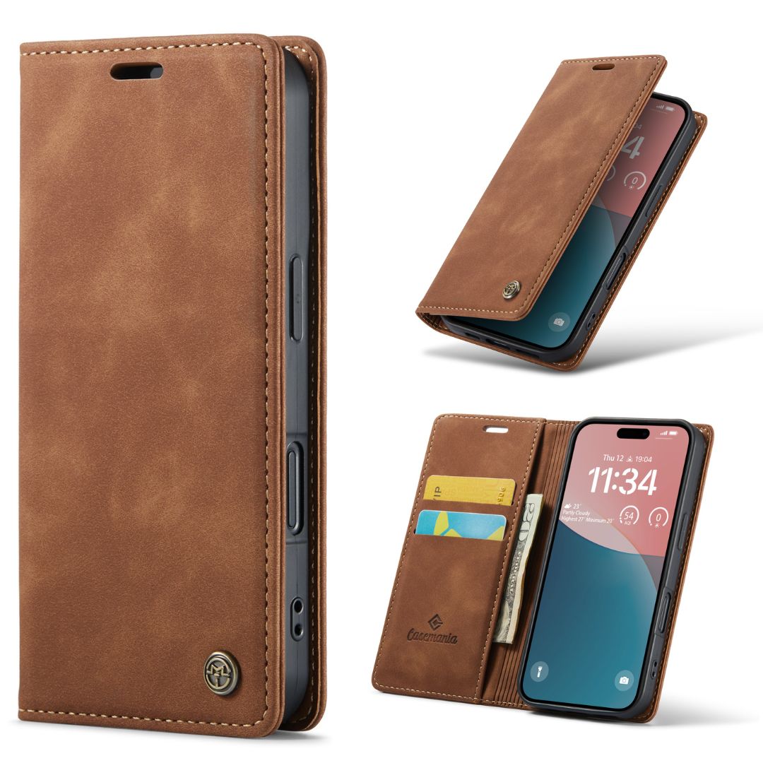 Google Pixel 11 Pro Hoesje - Sienna Brown - Dunne Bookcase