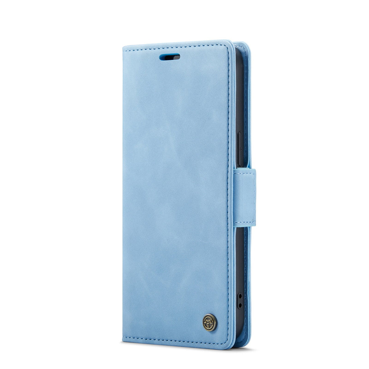 Apple iPhone 15 Pro Hülle - Sky Blue - Portemonnaie-MagSafe-Klapphülle mit Kartenfach