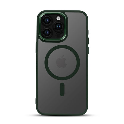 Apple iPhone 14 Pro Max Case - Green - Bumper MagSafe Back Cover