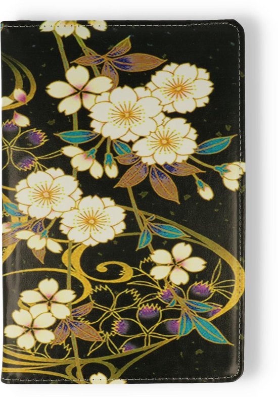 Samsung Galaxy Tab A7 Lite Tablethoes - Wilde Bloemen - Draaibare Bookcase
