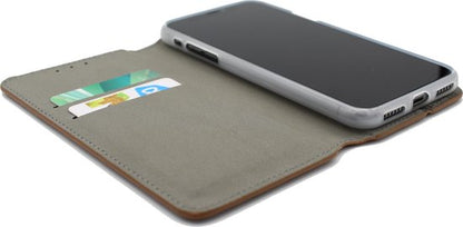 Apple iPhone X/10 Hoesje - Goud - Luxe Kunstlederen Portemonnee Bookcase