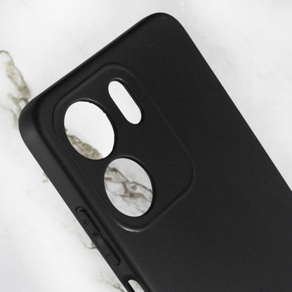 Oppo A6X 5G Hoesje - Zwart - Siliconen Back Cover