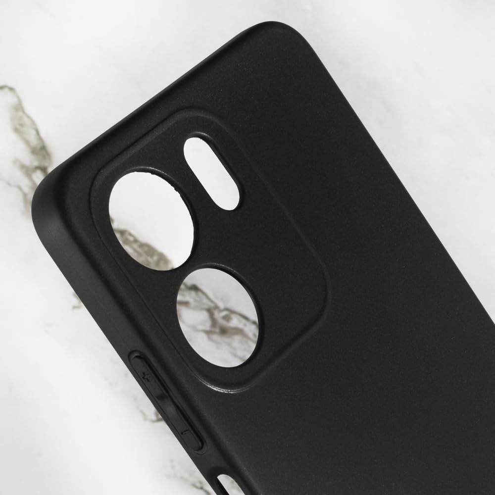 Oppo A6 Pro 5G Hoesje - Zwart - Siliconen Back Cover