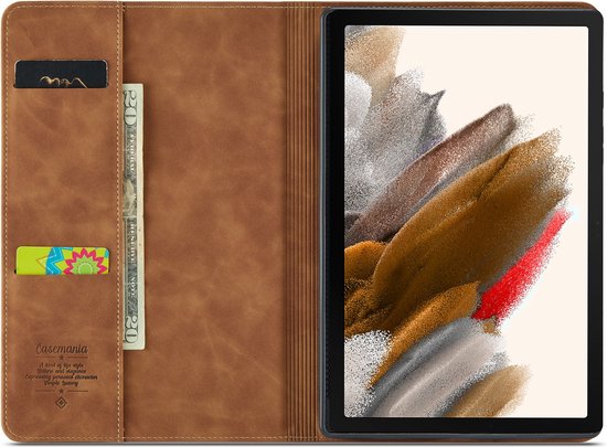Samsung Galaxy Tab A8 Tablet Case - Sienna Brown - Cover Folio Case