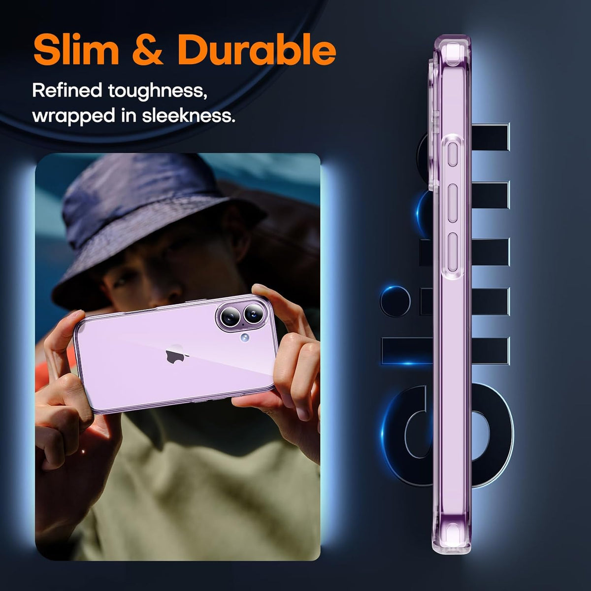 iPhone 17 Case - Clear - Silicone Back Cover