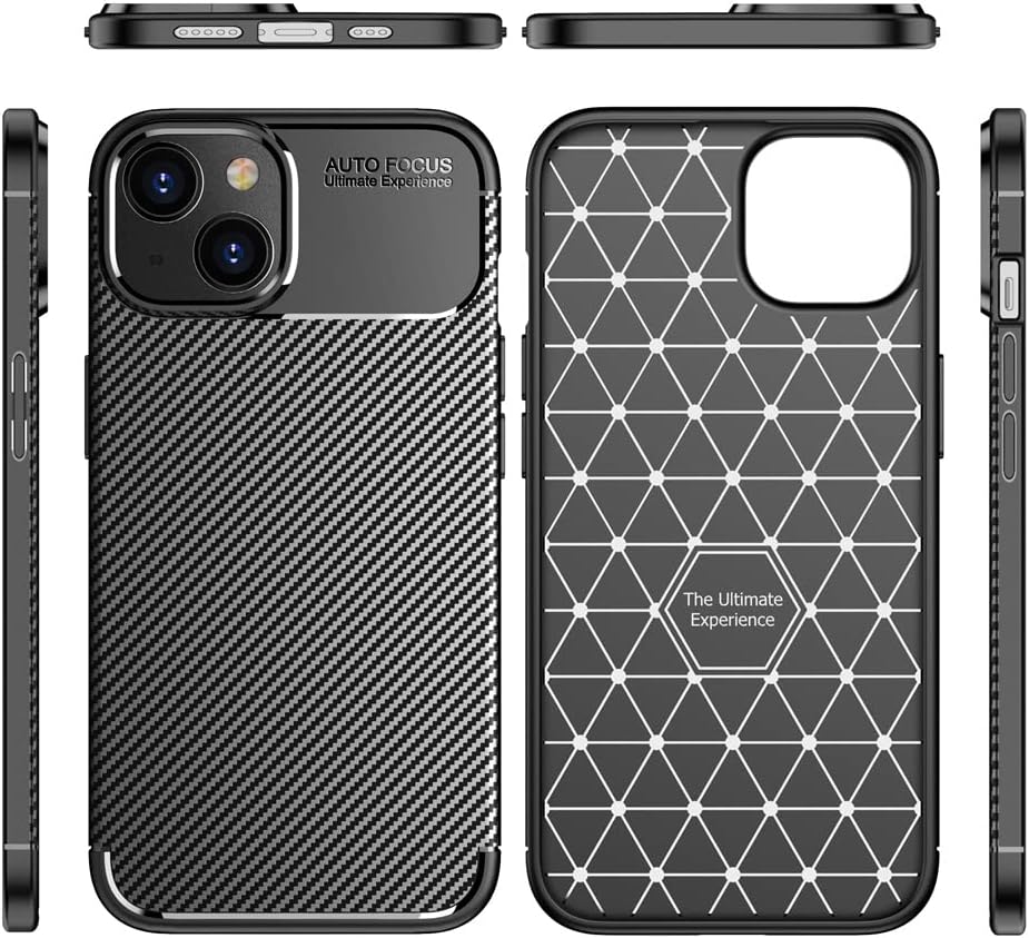 Apple iPhone 15 Hülle - Carbon - Silikon Back Cover