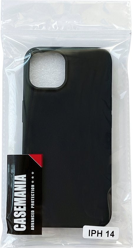 Apple iPhone 14 Case - Black - Silicone Back Cover