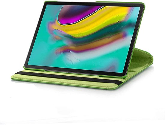 Samsung Galaxy Tab S6 Lite Tablet Case - Green - Rotating Folio Case