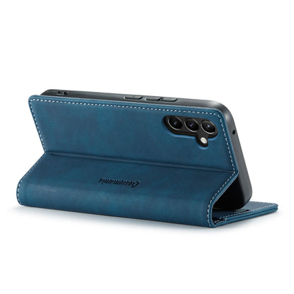 Samsung Galaxy S24 Plus Hoesje - Navy Blue - Dunne Bookcase