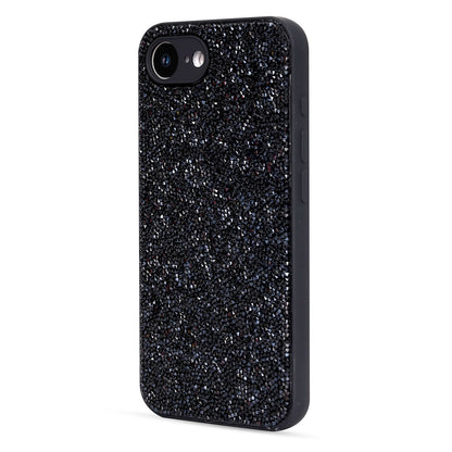 Apple iPhone 16e Case - Black - Diamond Glitter Back Cover