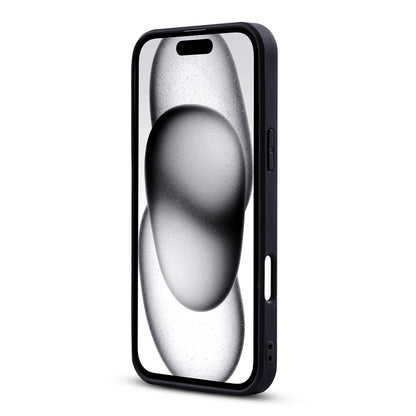 Apple iPhone 16 Pro Hoesje - Zwart - Diamant Glitter Back Cover