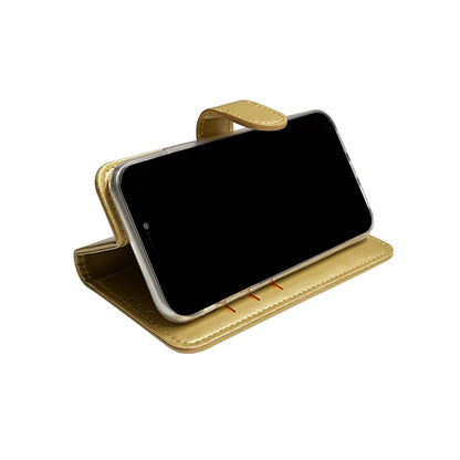 Samsung Galaxy S24 Ultra Hoesje - Goud - Bookcase