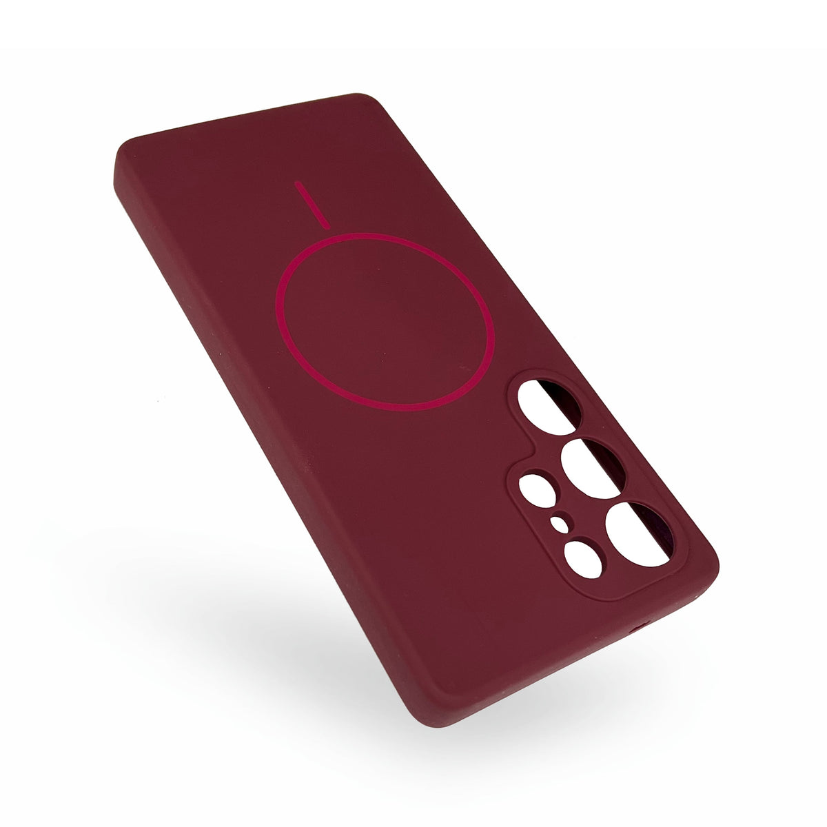 Samsung Galaxy S25 Ultra Case - Bordeaux - Liquid Silicone MagSafe Back Cover