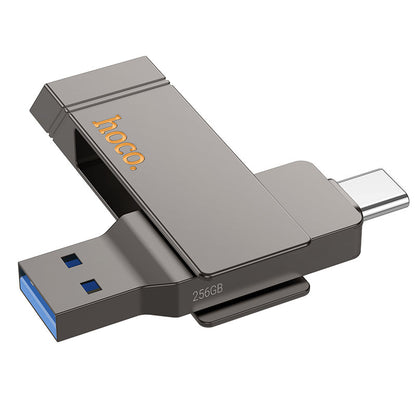 Hoco Razendsnelle 2-in-1 USB Stick 256GB - USB-C & High-Speed USB 3.0 Flash Drive