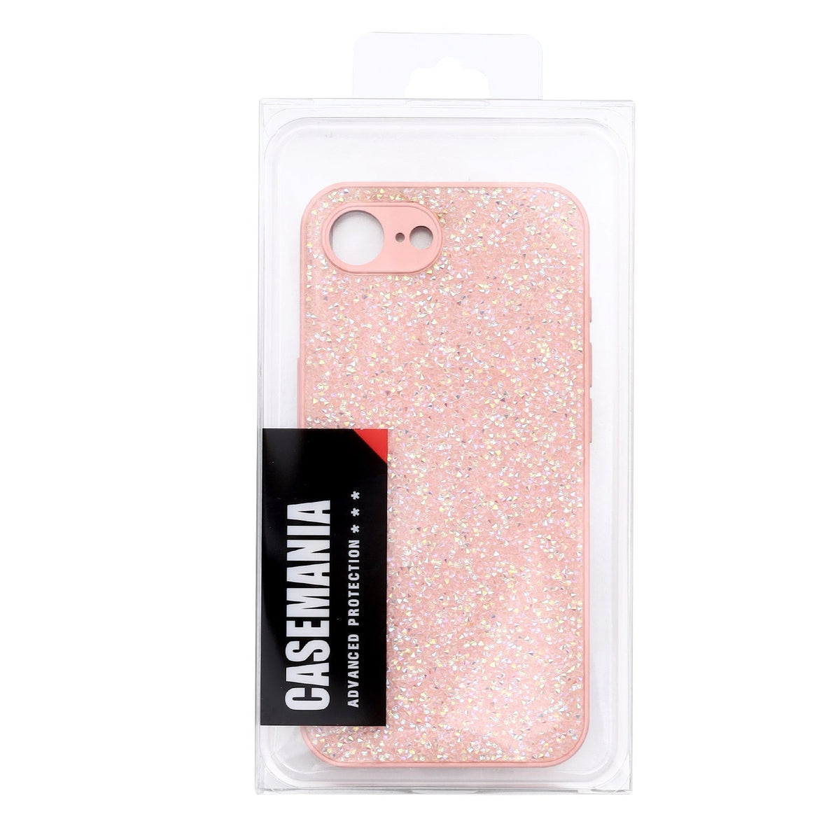 iPhone 17e Case - Pink - Diamond Glitter Back Cover